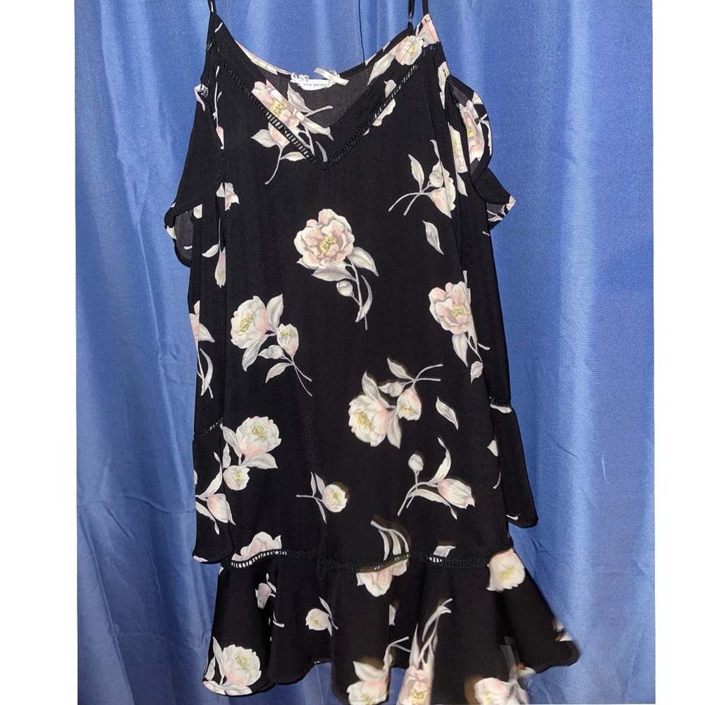 Open shoulder dress